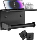 Toilet Paper Holder Paper Holder With Mobile Storage Bathroom Storage Shelf