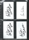  1  Lou Hudson Autograph auto hand-signed Index Card 3x5