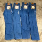 Vintage 1999 Levis Action Jeans Lot Of 4 Orange Tab 34x31 Mens Blue Denim Nwt