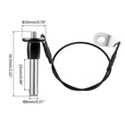 Zowzea 304 Stainless Steel Quick Release Pin 5 16 Inch 8mm  Diameter Ball Loc   