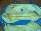 Nike Gym Travel Duffle Bag Vintage 90 s Neon Teal Green Purple Rare