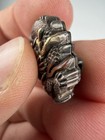 Antique Japanese Meiji Period Mixed Metal Dragon Obidome Kimono Clasp Signed