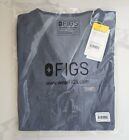 Lot Of 3 Figs Womens Heather Denim Scrub Top Catarina   Casma Size Xxs-s