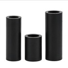 Black Abs Nylon Plastic Spacers Standoff Round Washers Od 7mm   Id 3-5mm