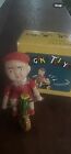 Vintage Ringing Tricycle Tin Wind Up Toy With Key In Original Box Works