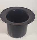 Vintage Art Deco Ice Bucket Champagne Cooler Hand Blown Murano Glass Top Hat