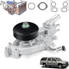 Engine Water Pump W  Thermostat For Chevy gmc Silverado Sierra 6 0l 5 3l 4 8l