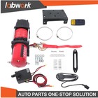 Labwork 4500lbs Electric Winch 12v Synthetic Rope Atv utv Winch Wireless Remote