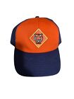 New Bsa Tiger Cub Boy Scouts Blue And Orange Adjustable Baseball Cap Hat S m