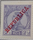 Stamp Cape Verde 1911-1921  85  100  144  150  165 Postage Due J21-j25 Mh