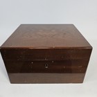 Alfred Dunhill Mid-century Square Cigar Humidor Wood 10x6x9 In  Read