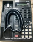 5-pack Lot Avaya Partner Phone Handset Cord Series-1 Series-2 18d 34d Black 12ft