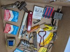 Vintage Junk Drawer Lot Small Tools Hardware Miscellaneous Items