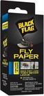Black Flag Fly Paper Insect Trap Catches All Flying Insects 4 Traps