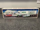 Vintage 1992 Hess Truck 18 Wheeler And Racer Car - New In Box