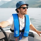 Adult Inflatable Life Jacket kayak Buoyancy Vest   Fishing Sailboat Pfd Thin    