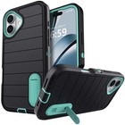 For Apple Iphone 16 Pro Max 16 Plus Kickstand Shockproof Case Heavy Duty Cover