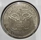 1892 50 Centavos Colombia 50c Silver Coin - Xf Detail Ex Jewelry  f322 