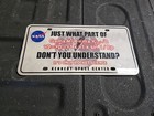Nasa Kennedy Space Center Florida   its Only Rocket Science  License Plate