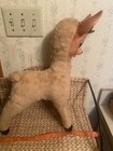 Roko Rubber Face Reindeer 50s Vintage 19    Tall Plush Columbia Toy Products