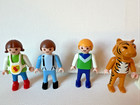 Vtg Playmobil Figures Accessories Lot Of 50 People Hats Cloaks Halloween