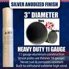 25    30  Delta Sectional Flag Pole  silver 