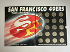 San Francisco 49ers Then And Now 1994-95 Collectible Coins Full Set Of 20