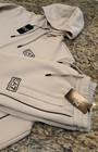 Emporio Armani  270 Ea7 Mens Tracksuit Hoodie   Jogger Pants Authentic New Beige