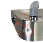 Avalon Wall Mounted Water Drinking Fountain  Stainless Steel  A51-ofnc