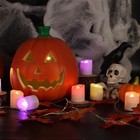 Rechargeable Color Changing Tea Lights Candles With Remote Battery Operated F