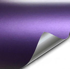 Purple Matte Metallic Air-release Adhesive Vinyl Pinstripe Tape Roll  4 Inch X 2