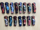 8 5  Tactical Spring Assisted Folding Open Pocket Knife Razor Blade Animal Print