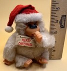 Baby Gonga Gorilla - Santa Thumb Sucking Plush 5 5  Russ Stuffed Toy Christmas