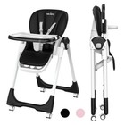 Baby High Chair For Toddlers Foldable Highchair W adjustable Seat Heigh Recline