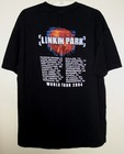 Linkin Park Concert Tour T Shirt Vintage 2004 Chester Bennington Size X-large 