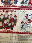 Cranston Fabric Cut Sew 12 Twelve Days Of Christmas Soft Book Quilt Squares 1 Yd
