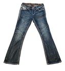 Nwot Rock Revival Lizbeth Mid-rise Bootcut Jeans 27
