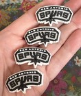 4 Pce San Antonio Basketball Team Silicone Focal Beads Diy Jewelry Pens  New