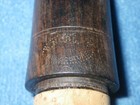 D  Noblet Grenadilla Wood Bb Clarinet Mouthpiece - Very Vintage Antique
