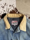 Vintage Lee Storm Rider Denim Jacket Xl 