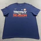 Nike Houston Astros T-shirt Xxl 2022 World Series Champions Trophy Season Nwt