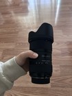 Sigma 18-35mm F 1 8 Dc Hsm Zoom Lens 72mm Filter W  Hood   Sigma Cap