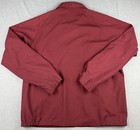 Vintage Sears Sportswear Perma Prest Jacket Mens 42 Tall Burgundy Zip