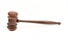 Vintage 10  Wooden Judge Gavel 1950 s