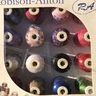 New Robison-anton Super Strength Rayon Thread Set - 12 Spools  140001916