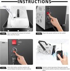 1500w Snow Machine Snowflake Maker For Outdoor Indoor  Fake Snow Maker Machine W