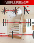 Stair Tread Template Tool  8  To 60  Aluminum Stair Tread Jig For Accurately Mea