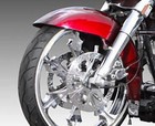120 70-21 V Vee Rubber Wide White Wall Front Tire Road King Heritage Deluxe