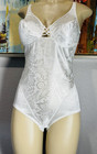 Vtg Vanity Fair Satin Bodysuit Shaper Girdle 38 C