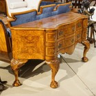 Ash Wood Ball And Claw Wall Console Sideboard Server